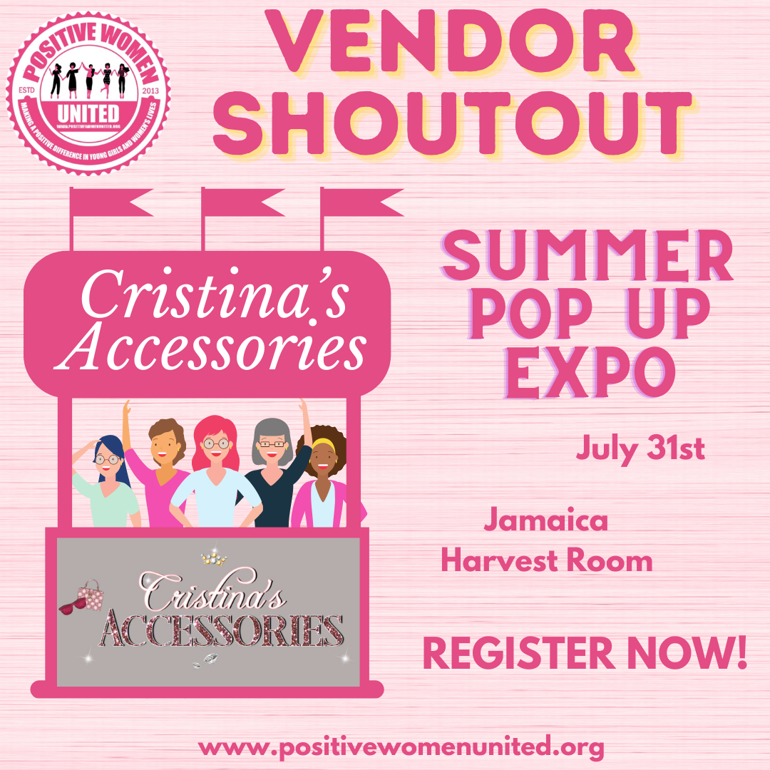 WEEKEND VENDOR SHOUTOUT - Cristina's Accessories