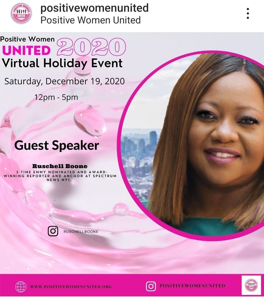 Positive Women United Remembers Female Empowered Emmy Award Winning NY1 News Anchor Ruschell Boone