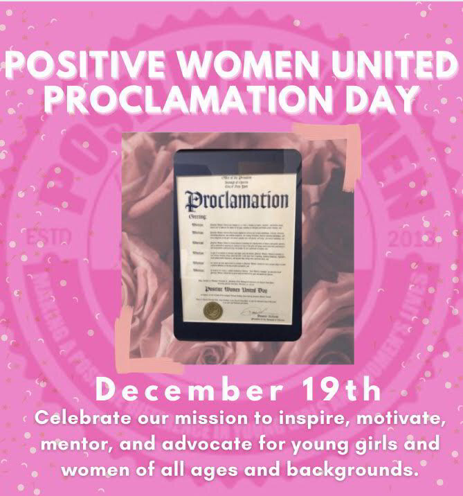 Positive Women United Proclamation Day
