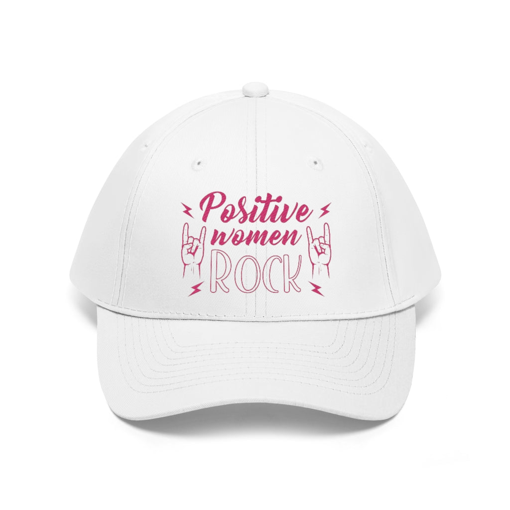 Positive Women Rock Unisex Twill Hat